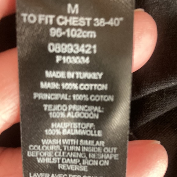 ASOS design long sleeve t shirt black - Picture 4 of 4